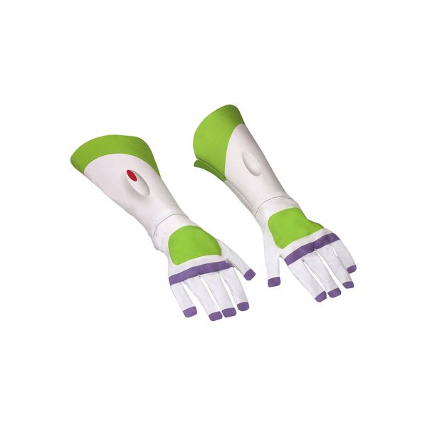 Disguise Buzz Lightyear Costume Gloves, Multicolor, Medium