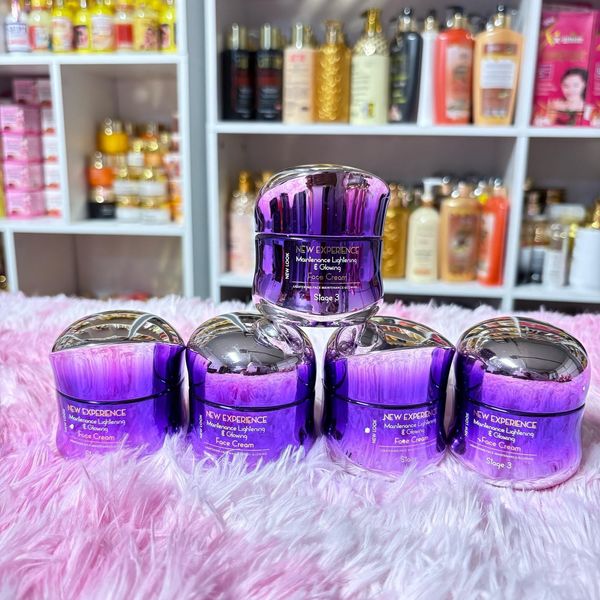 New experience triple whitening face cream Stage 3