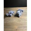 HO SCALE  1:87 CONSTRUCTION VEHICLES. BULLDOZER AND EXCAVATOR (2pk)