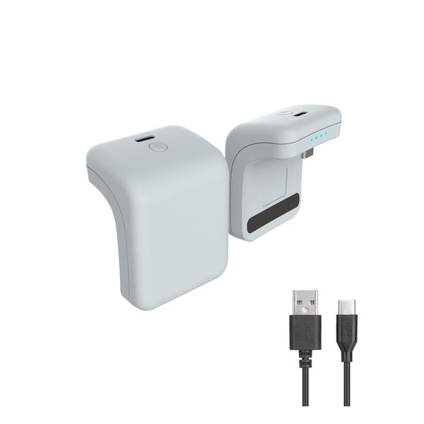 2 Pack 2000mAh PS5 Controller Rechargeable Battery Pack and Charge Kit with LED Indicator and USB Type-C Charging Cable for PlayStation 5 PS5 DualSense Controller Wireless