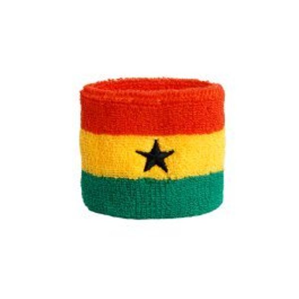 Flaggenfritze® Schweißband Ghana