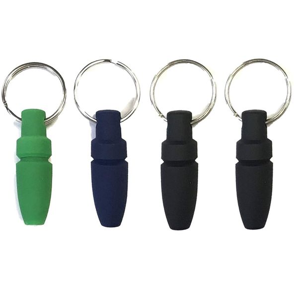 Butt Bat 4 Cigar Hole Punch Cutters with Key Chain