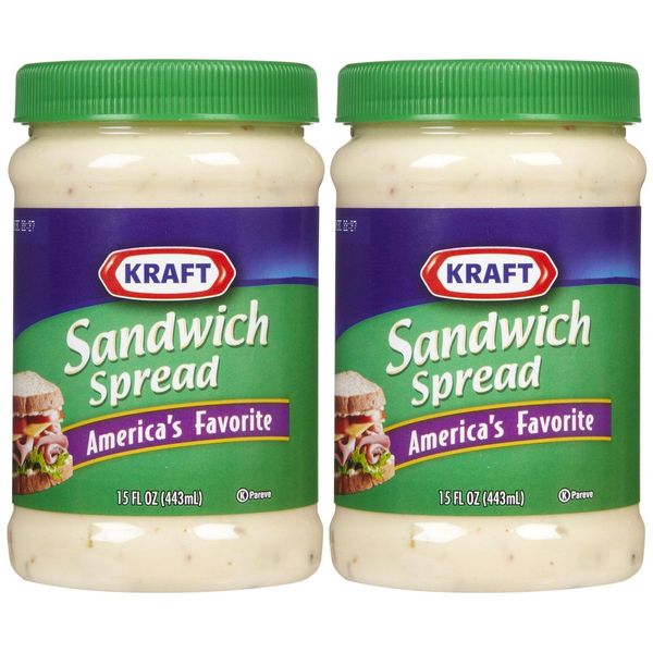 Kraft Sandwich Spread, 15 oz, 2 Pack