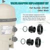 Valve Adaptor Replacement Kit 270100 for Pentair Quad D.E. FNS Plus Filter 2 Set