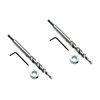 ARMOR TOOL 3/8" Quick-Change Drill Bit, Stop Collar, and Allen Wrench - 2 Pack