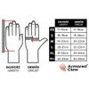 Armored Claw Shield Flex Tactical Gloves, Medium/Grey