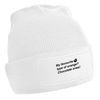 Flox Creative White Beanie Favourite Oranges Chocolate Ones