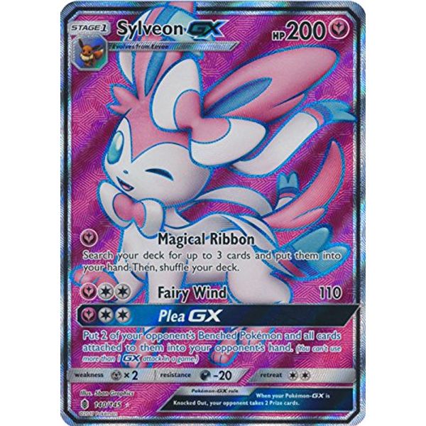 Pokemon - Sylveon GX - 140/145 - Full Art Ultra Rare