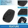 A ABSOPRO 2 Buttons Key Shell Case Keyless Entry Remote Key Fob Replacement Case for Renault Trafic