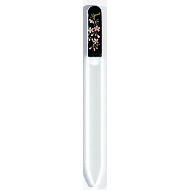 Sowing Picture Made of Brajec Nail File Weeping Cherry Blossom Kishu Lacquerware