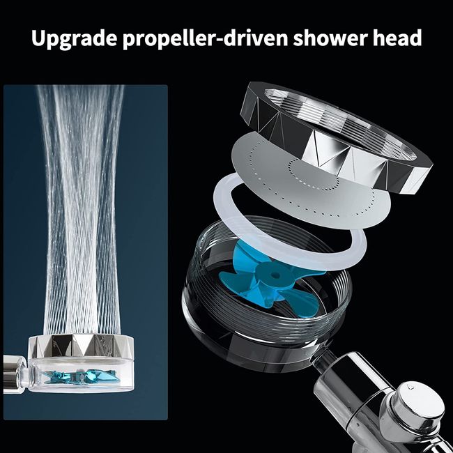High Pressure Shower Head Kit