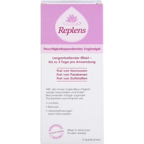 Replens Vaginalgel, 3 St VGE