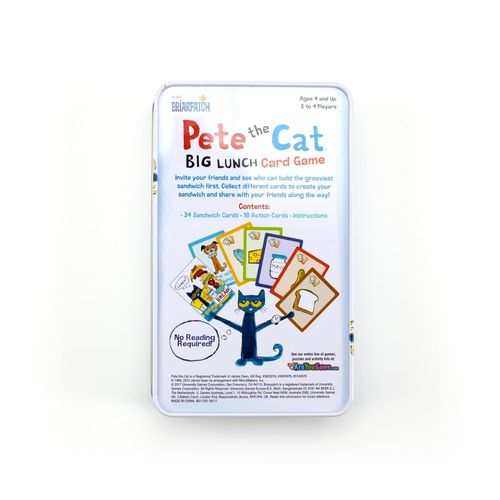 Briarpatch | Pete the Cat Big Lunch Card Game Tin, Fans of Pete the Cat Books, Ages 4+
