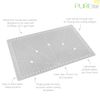 PURElite Transparent Cutting Mat A4, 30cm x 22cm x 3mm
