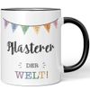 JUNIWORDS Best Plaster in the World Mug Black (5714234)