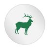 Flox Creative 24 45mm Gloss Circle Stickers Green Stag