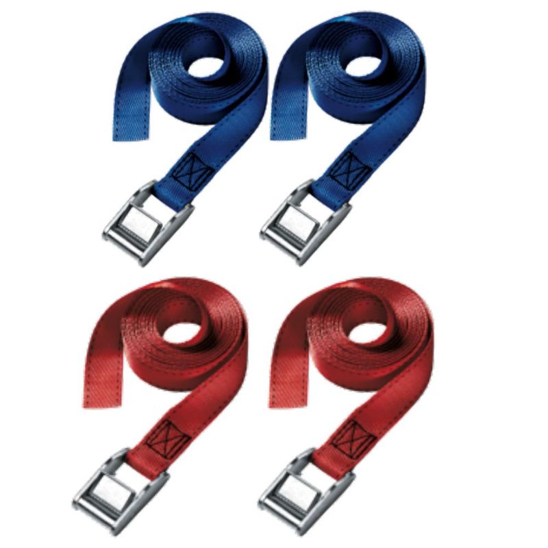 Master Lock 3110EURDATCOL Luggage Straps with easy to use Buckle ...