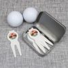 Azeeda 'Friendly Hedgehog' Golf Divot Tool/Repair Fork Gift Set (GO00063875)