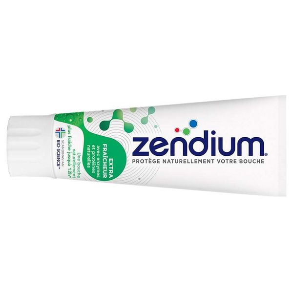 Zendium Extra Freshness Toothpaste Sweet Mint 75 ml (Pack of 4)