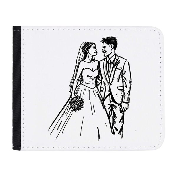 Azeeda 'Wedding Couple' Wallet (WL00024631)