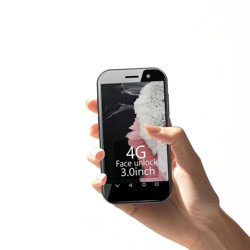 IBOZOU Mini 4G Unlocked Smartphone 3.0 Inch Dual Sim Quad Core 2600mAh Kids Mini Premium Child Phone Small Phone Student Pocket Cellphone, 3+32GB (Cool Black)