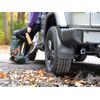 WeatherTech Custom No Drill Splash Guard MudFlaps for Subaru Outback - Front Pair (110115), Black
