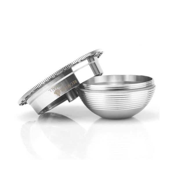 Stainless Steel Refillable Coffee Pods Compatible for Nespresso VertuoPlus,St...