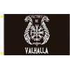 3X5 VICTORY OR VALHALLA (DEATH) VIKING COMPASS SYMBOL FLAG 100D
