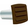 (1)-4" Brown Plastic Clothes Dryer Vent Bathroom Kitchen Exhaust Vent BLH4BZW