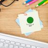 ChromaLabel 0.75 Inch Round Label Permanent Color Code Dot Stickers, 1000 Labels per Roll, Green