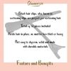 Black Hair Clips by Glamorize | Plastic Crocodile Hairpins | Hairdresser Sectioning Clips |6-Pack x 2| Includes E-book with Hair Styling Tips Using Different Hair Accessories