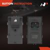 A-Premium Power Window Switch Compatible with Chevrolet Sonic 2012-2016, Trax 2013-2019, Replace# 95460077
