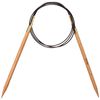 KnitPro KP35342 100 cm x 6 mm Basix Fixed Circular Needles, Birch