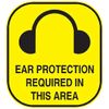 Ear Protection Sign Wall Decal
