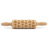 Folkroll 3D-Motiv-Teigrolle 23 cm Sterne