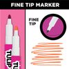I Love To Create Tulip Fabric Markers Fine and Brush Tip 25/Pkg-Assorted