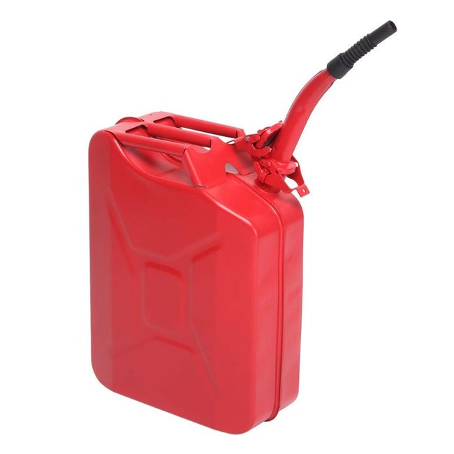 5 Gallon 20L Storage Tank for Motor Vehicle Truck Off Road Emergency Supply (Red)