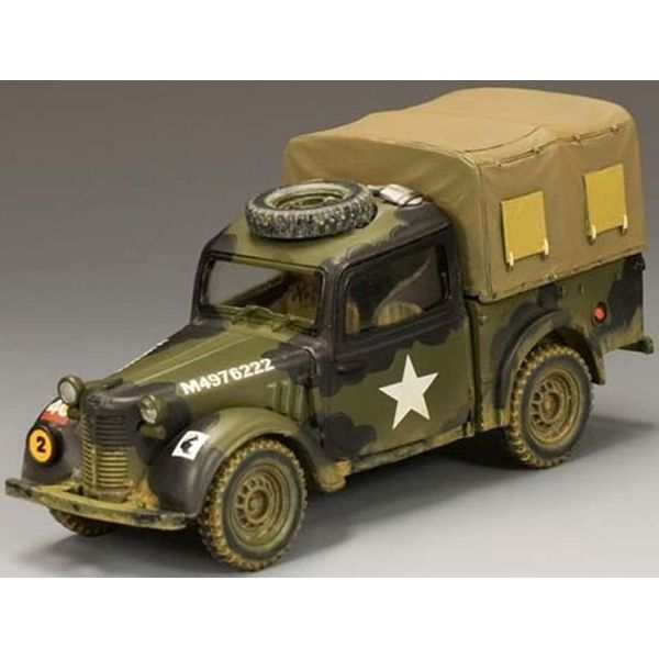 King & Country D Day DD146 U.S. Light Utility Truck 1:30 Scale Mixed Media