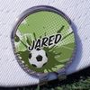 YouCustomizeIt Personalized Soccer Golf Ball Marker - Hat Clip - Silver