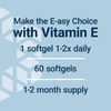 Life Extension Gamma E Mixed Tocopherols & Tocotrienols – Complete Vitamin E Spectrum, Antioxidant Protection – Non-GMO, Gluten-Free – 60 Softgels