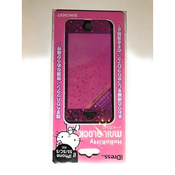 Hello Kitty Mail Block iDress for iPhone5 logo whole pattern / iP5-MB3KT (japan import)