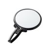 Napure Mirror, Double Sided Hand Mirror, 2x Magnifier, Makeup Mirror, Real Skin Color, Black, Made in Japan