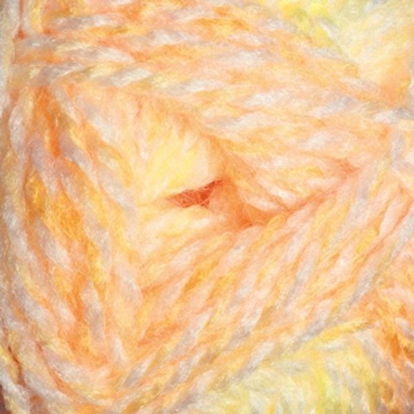 James Brett Baby Marble DK Knitting Yarn Soft Double Knit Wool 100g Ball (Orange & Yellow - BM23) by James Brett