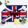 L&S PRINTS The Jam Union Jack Design - Door Mat - 60cm x 40cm