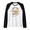 Baking Pastry Chef Let's Get Rolling Pin Chef Baker Raglan, black, S