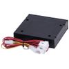 fasient 4-Channel PC Fan Controller | Fan Speed Control Front Panel | Quiet | Blue LED Light