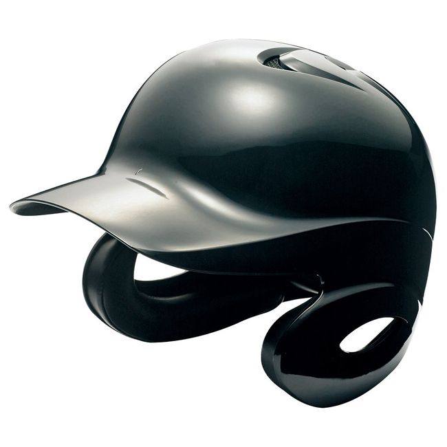 SSK H1500J Baseball Helmet with Binaural for Boys and Boys (90), Black (90), L Size