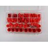 Hydraulic JIC Plastic Cap and Plug Kit Set 124pc 6 Sizes JIC Dust Caps & Plugs