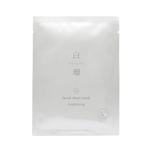 Hakuru facial sheet mask 4 pieces