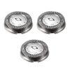 3pcs HQ56/52 Replacement Blades Compatible with Philips Norelco Shaving Heads Lift & Cut, Fits HQ900 Series, Fits 69_XL, 69_LC Model